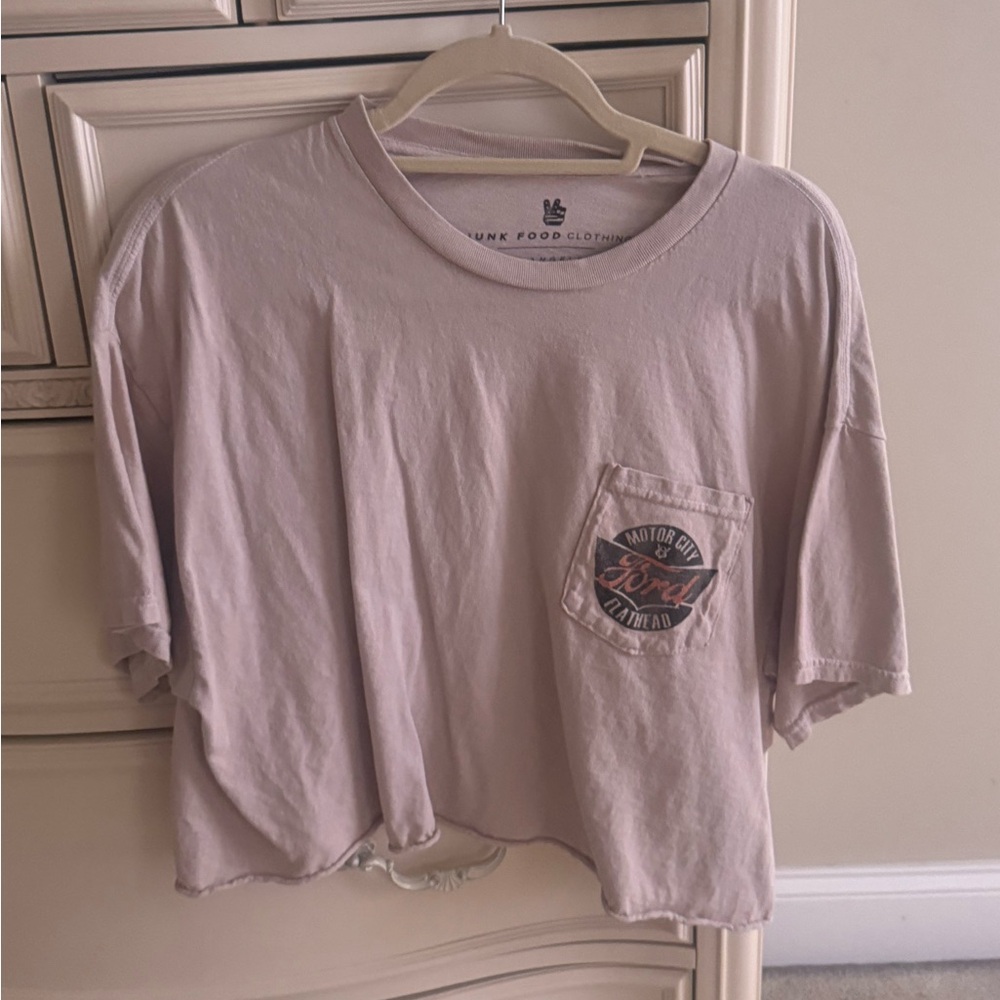 Ford Cropped Graphic Tee